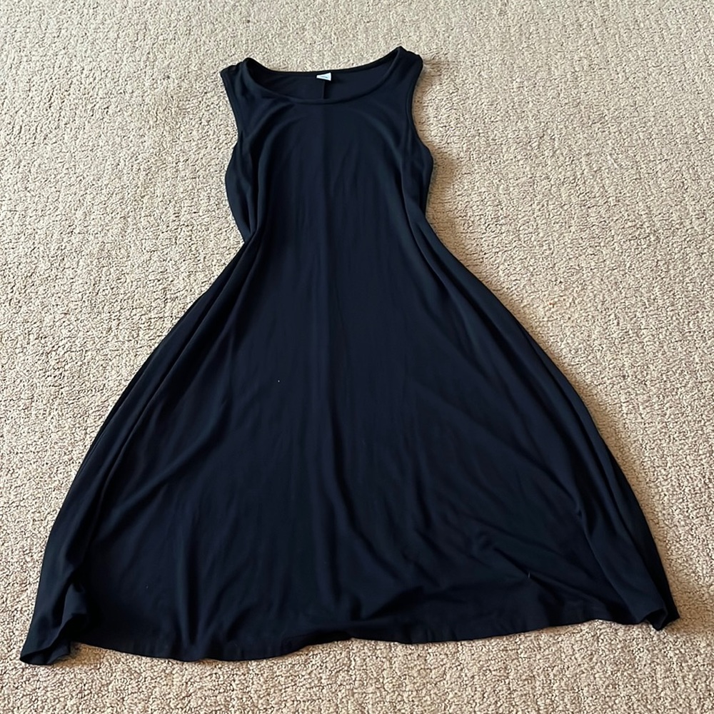Black mini dress
